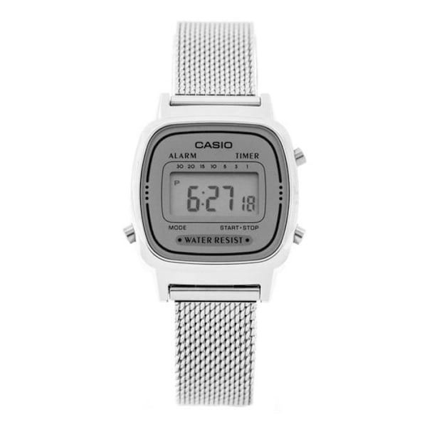 Kvartsur til mænd og kvinder - Casio - LA670WEM-7DF - Rustfrit stål - Analog - Vandafvisende Flerfärgad