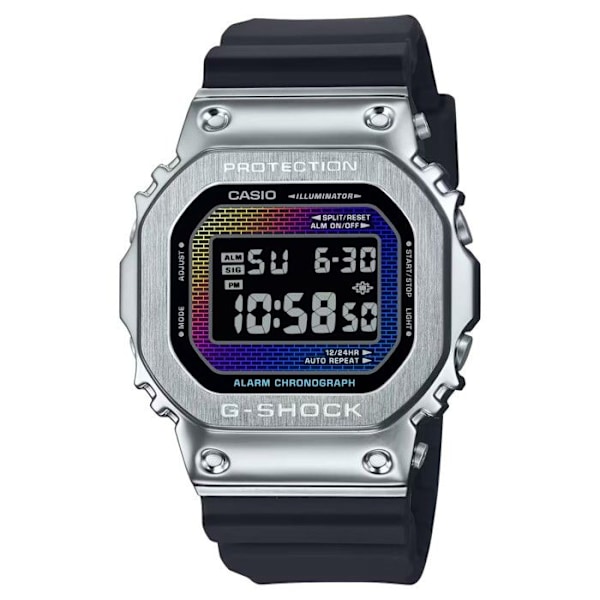 Ur - Casio - GM-5600RW-1ER - Plastik Sort - Vandafvisende 20 bar - Digital Svart