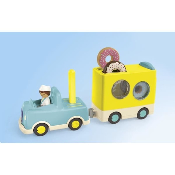 PLAYMOBIL Junior 71702 Junior Donut Truck, Från 12 månader Flerfärgad