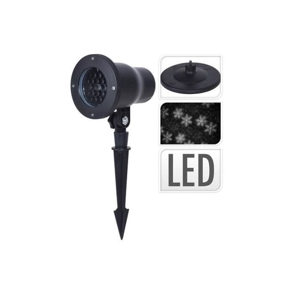 LED snöstormseffektprojektor IP44 - GENERISK Vit