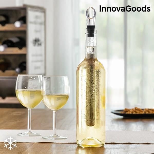 Vinkøler med belufter - InnovaGoods - Rustfrit stål - ABS - Elegant design