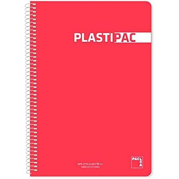 Notebook - PACSA - Flerfarvet - 80 paneler - A4-format - 5 enheder Flerfärgad