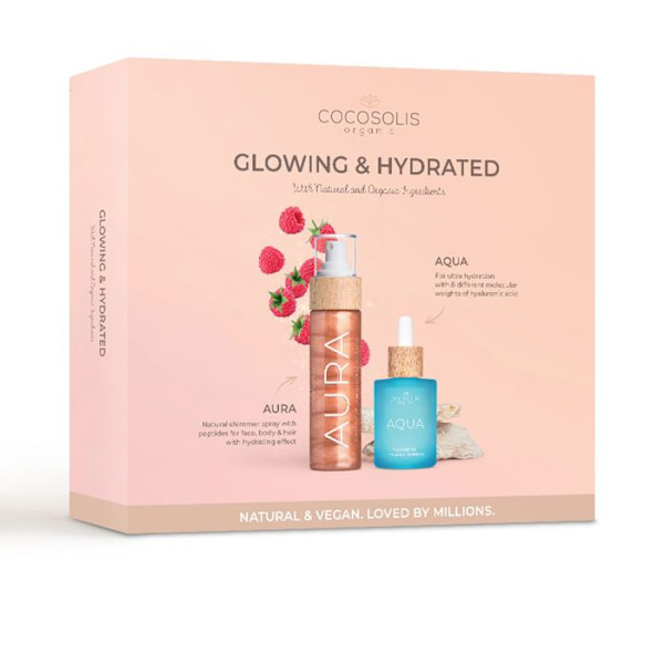 FOLDEDE GLOW & HYDRATERE 2 stk