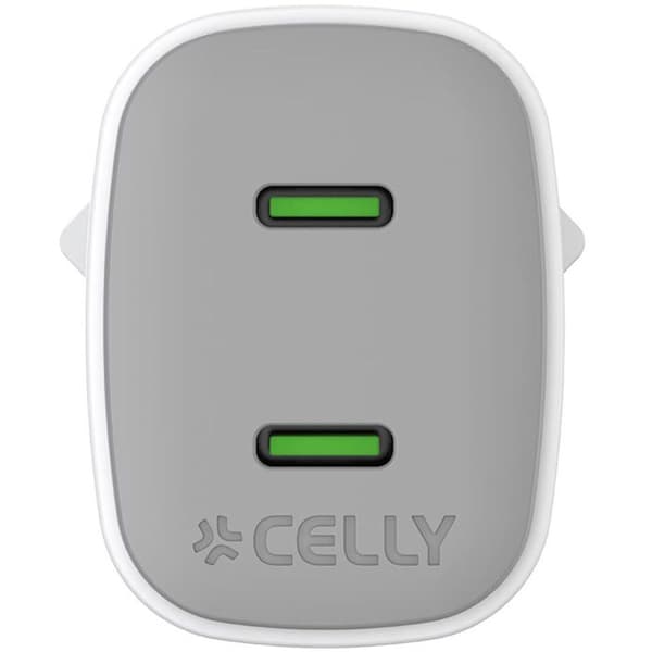 USB-C GaN Laturi 2 x USB-C PD 45W