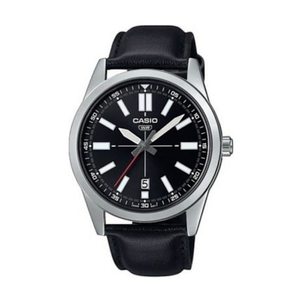 Ur - Casio - S7227265 - Læder - 41 mm - Kvarts - Vandresistens 3 atm