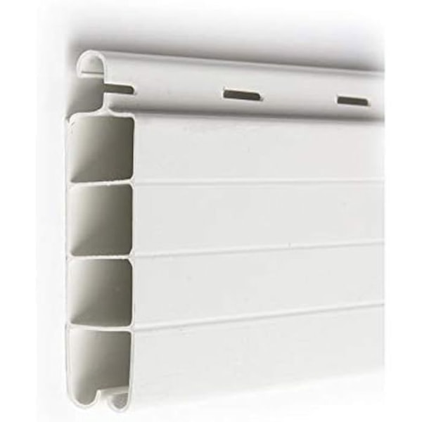 PVC-blad - CAMBESA - 87221 - Rak 50 mm - Vit färg - Längd 2 m
