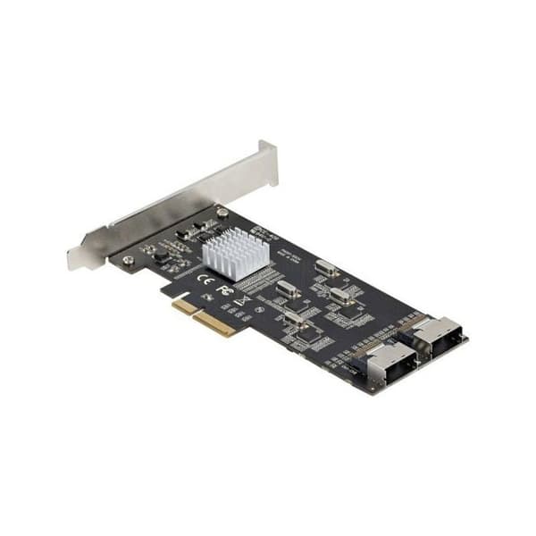 SATA PCIe 8 Portin Ohjain - StarTech - 6 Gbit/s - PCI-e x4 Gen 2 - SATA III - Sovitin