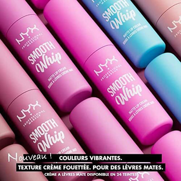 Huulipuna - NYX PROFESSIONAL MAKEUP - Smooth Whip - Berry Tint - Vegaaninen - Matta viimeistely 11 Berry Sengetøj