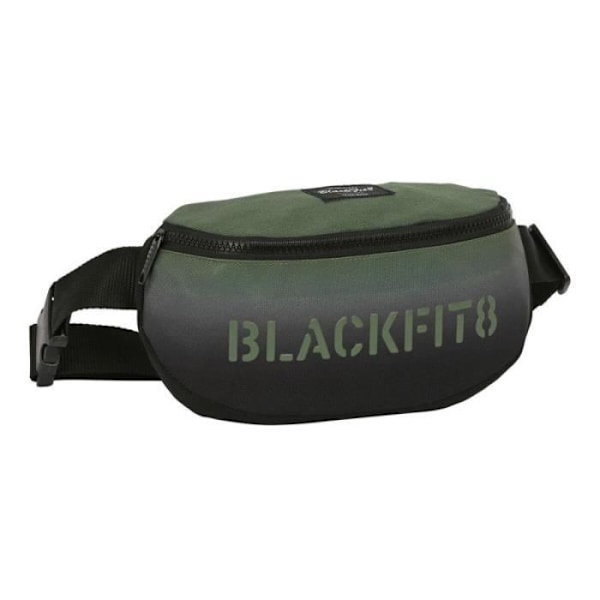 Säcker - BlackFit8 - Svart Grönt gradient - Justerbar bärrem - Polyester 600D - 23x14x9 cm Svart militärgrön