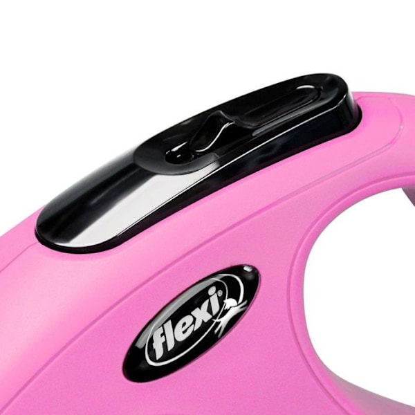 Snor - Flexi - New Classic S Tape - 5 m - Pink - Til hunde op til 15 kg Rosa