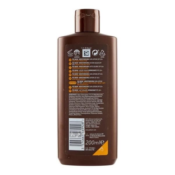 Solaire - Piz Buin Hydrator SPF 50+ - 200 ml - Ikke klæbrig - Hydrator Brun