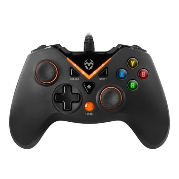 KROM Key Gamepad 12 knapper med ledning til PC, Sony PlayStation 3