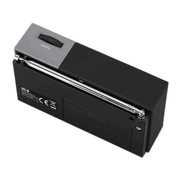 Transistoriradio - SPC - Jetty Lite 4584N - AM/FM - Harmaa - Kannettava Grå