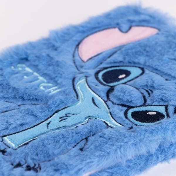 Disney Stitch Fur -muistikirja Blå