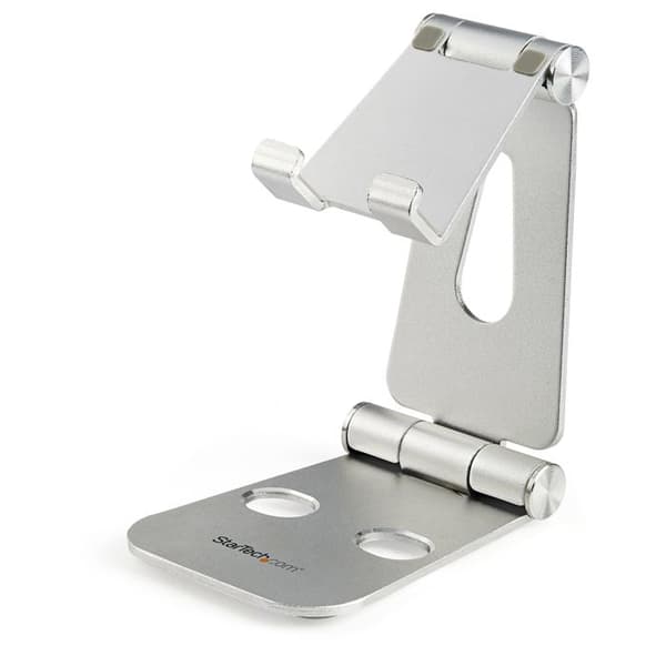 Tablettituki - StarTech.com - Kappale - Alumiini - 130 mm x 76 mm x 105 mm - Hopea