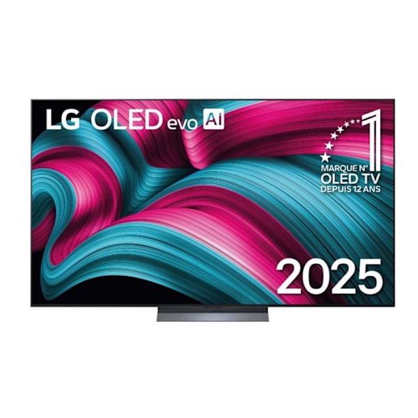 TV OLED Evo LG OLED77C5 195 cm 4K UHD 2025 Sort