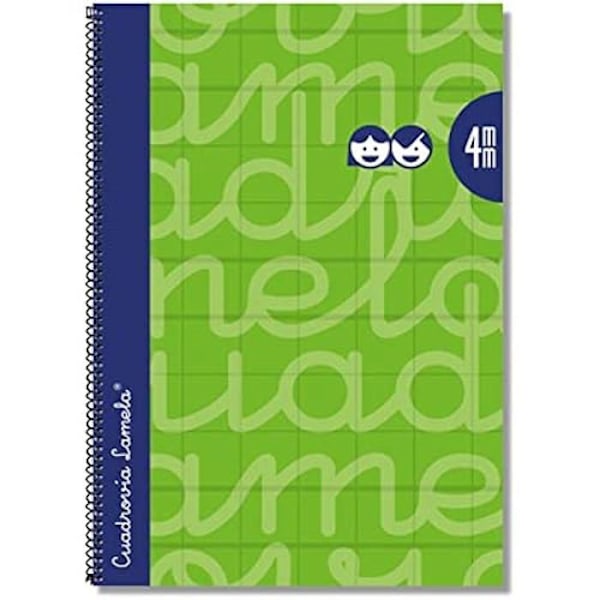 Ram - EDITORIAL LAMELA - Dubbel lamell - 4 mm - Grön färg - Papper 70 g/m² grön