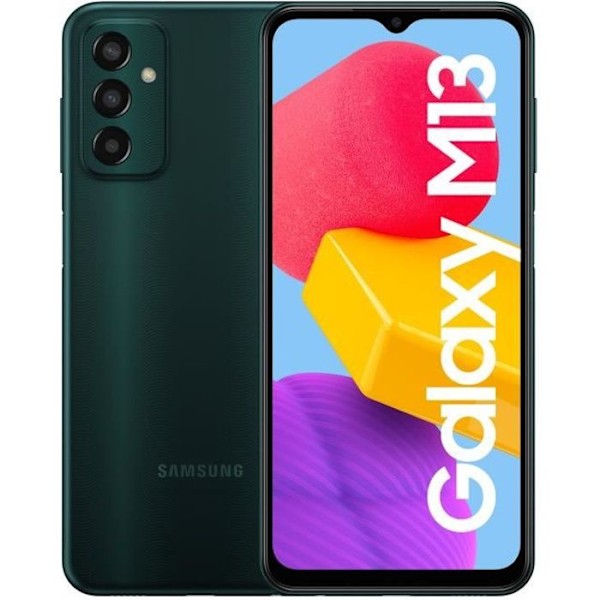 SAMSUNG Galaxy M13 64GB 4G Grön Mörkgrön
