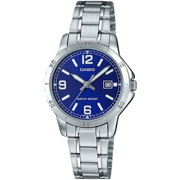 Kvartsur til kvinder - CASIO - 412915 - Rustfrit stål - Analog - Vandmodstand 30m grå