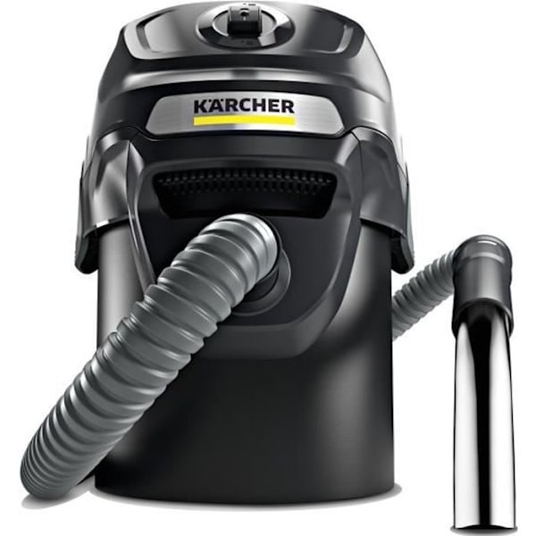 KARCHER AD 2 Aske- og støvsuger - 14 L metaltank - 600W - 16297110 Sort