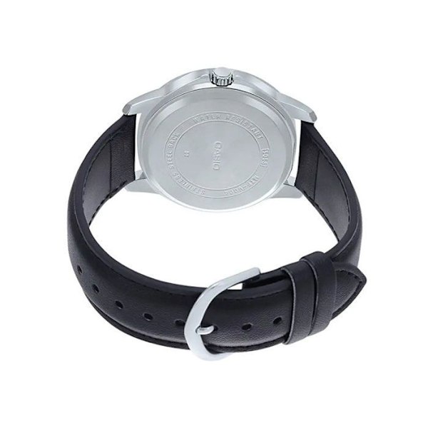Montre - MTP - MTP-V004L-1B - Stål - Vandtæthed 5 Atm - Analogisk sort