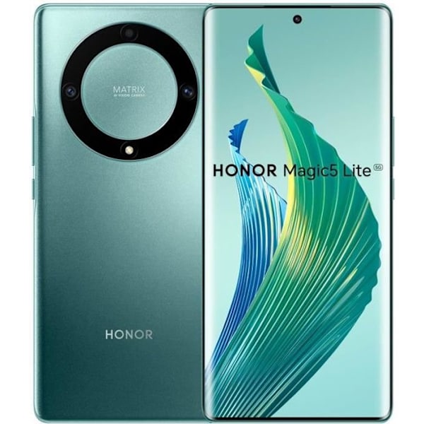 Älypuhelin Honor Magic 5 Lite 5g 6+128gb Vihreä 6,81 tuumaa Vihreä
