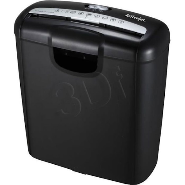 Dokumentin tuhoaja - ACTIVE JET - ASH-0601S - P-2 - 6 Arkkia - 10 Litraa - Musta sort