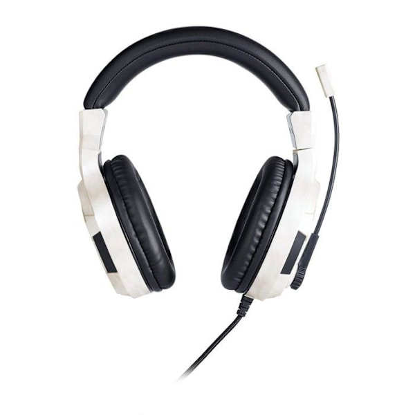 PS4 headset - BIGBEN - V3 White - Wired - Over-ear - Adjustable microphone Hvid