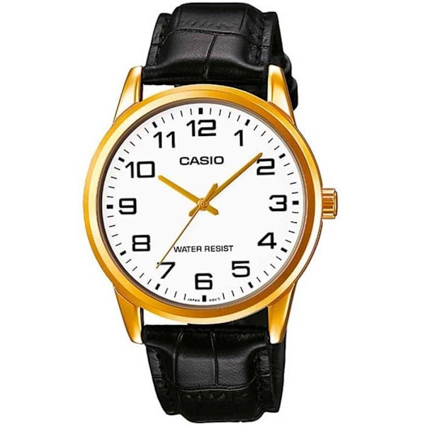 Ur - Casio - MTP-V001GL-7B - Læder - 42 mm - Analogisk Läder