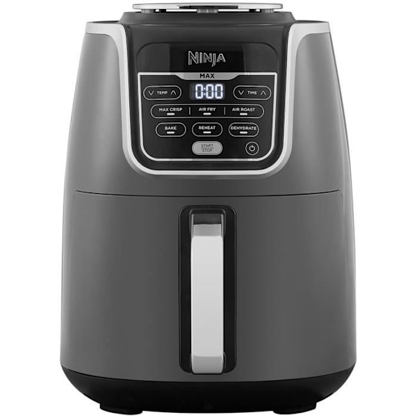 NINJA luftfritös - AF160EU - Kapacitet 5,2L - 6 matlagningsprogram - 1750W Grå