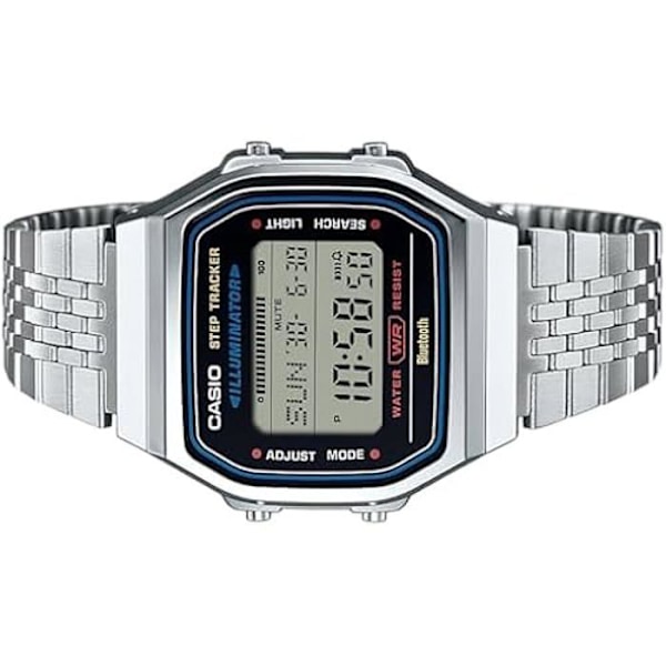 Klocka - CASIO - ABL-100WE-1AEF - Rostfritt stål - Digital - Rektangulär Silver, kol