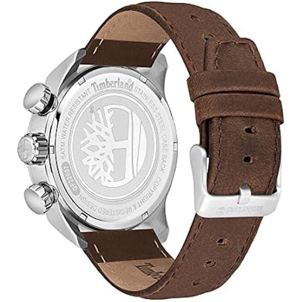 Ur - TIMBERLAND - TDWGF2200703 - Læder Sort - Vandtæthed 5 ATM - Analog Quartz Svart