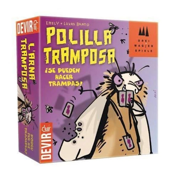 Devir La Polilla Tramposa -lautapeli (espanjankielinen versio) 221138