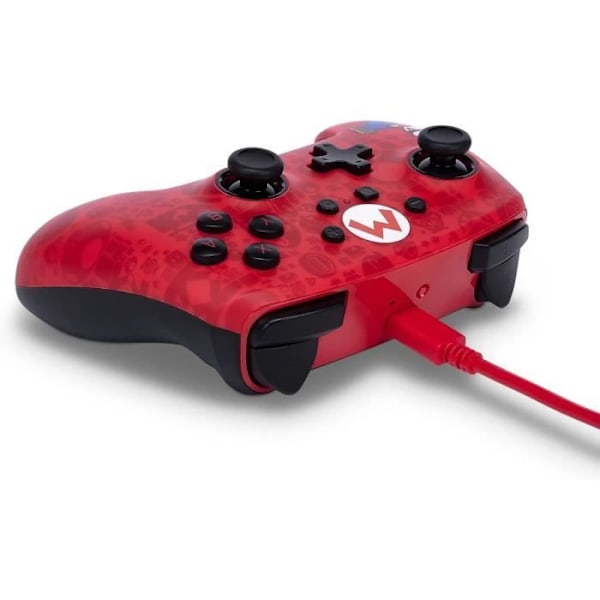 Manette Sans Fil Here We Go Mario - Lisävaruste - SWITCH Röd