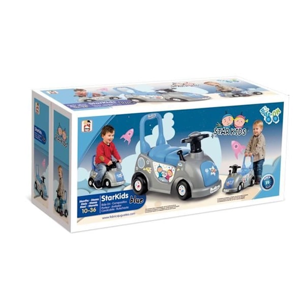 CHICOS Starkids Blue Carrier - Vauvoille 10 kk - 3 vuotiaille - Kestävää ja kestävää muovia Blå