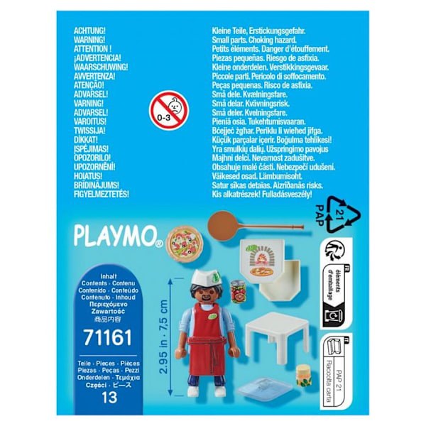 Erityinen Plus Pizzaiolo Flerfärgad