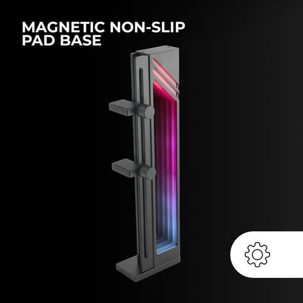 MARSGAMING Mars Gaming MCA-GCB, näytönohjain, ARGB Infinity Mirror Illumination, ARGB Sync GPU pidike, pohja