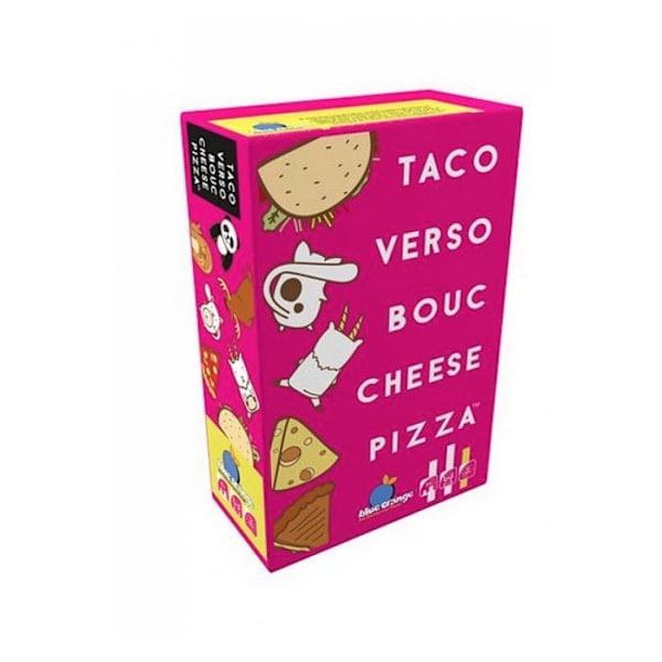 Brädspel - Blue Orange - Taco Verso Bouc Cheese Pizza - Ålder 8 år - Längd 10 min - Festspel Flerfärgad
