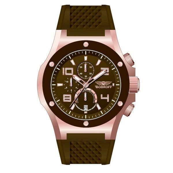 Ur - Bobroff - BF1002M65 - Quartz - Alfanumerisk - 43 mm