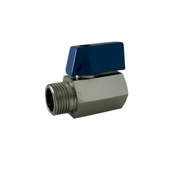 Mini kulventil hane - hona 1/2" (förpackning)