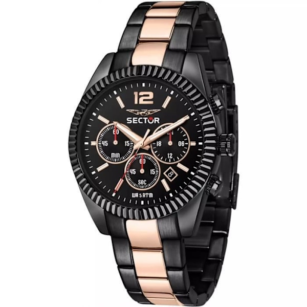 Ur - SEKTOR - Mand - Bicolor Metal - Quartz - Vandafvisende 3 Atm Två tonig