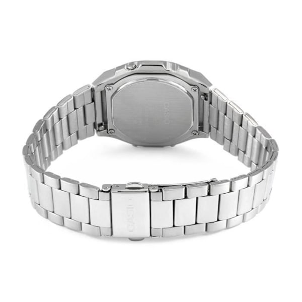 Digital Ur - CASIO - A1000D-7EF - Rustfrit stål - Kvarts - Kvinde Sølv, Perlemor
