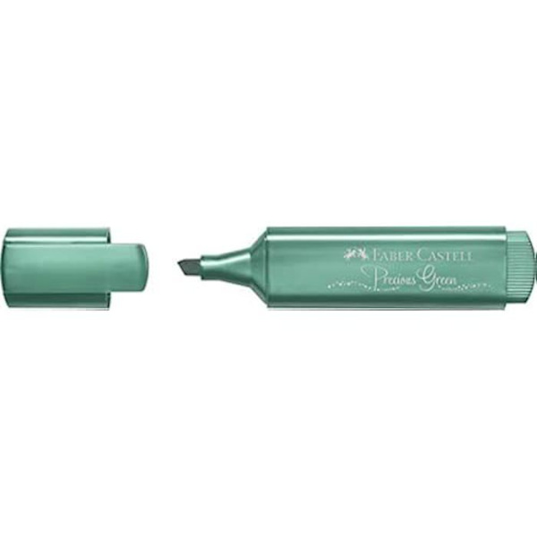Textliner 46 Fluorescerende Markers - FABER-CASTELL - 10 enheder - Metallic Green Grön