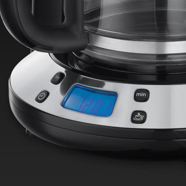 Kaffemaskine - RUSSELL HOBBS - Colours Plus - 1,25 L - 10 kopper - Creme Fløde