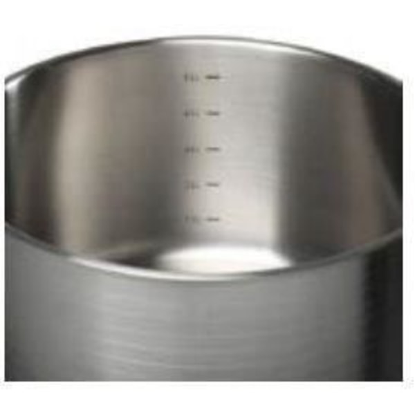 Caterer - GSW - RIGO - 26 cm - 10 L - Induktion - Rustfrit stål Grå
