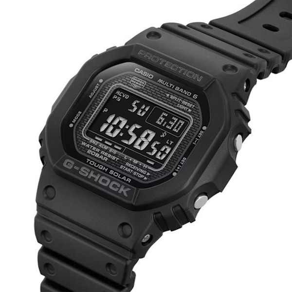 Ur - Casio - GW-5000HS-1ER - Sort - Vandtæt 20 bar - Plastikrem Svart