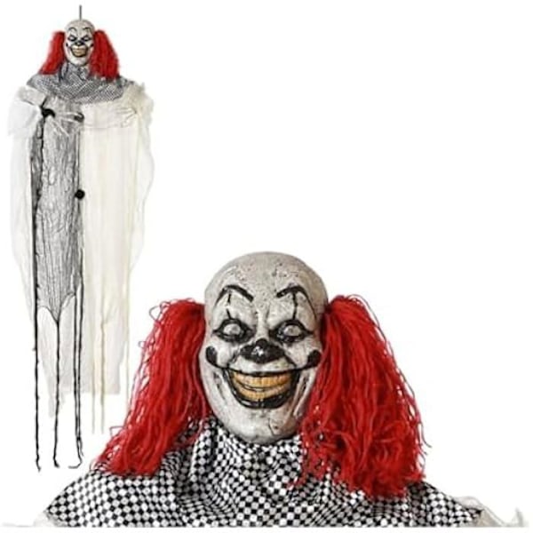 Festdekoration - BigBuy Home - Halloween Clown 175 cm - Flerfärgad - Dekorativa föremål - Blandat mångfärgad