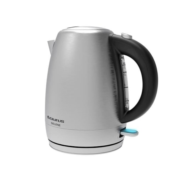 TAURUS Selene vattenkokare - 2200W - 1,7L - Automatisk avstängning - Anti-fingeravtryck rostfritt stål
