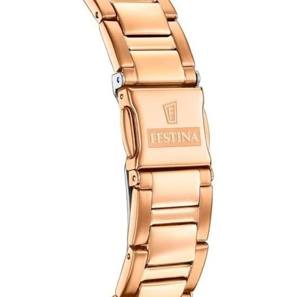 Klocka - FESTINA - Boyfriend Rainbow F20639/3 - Kvarts - Dam - Svart - Roséguld Rose guld