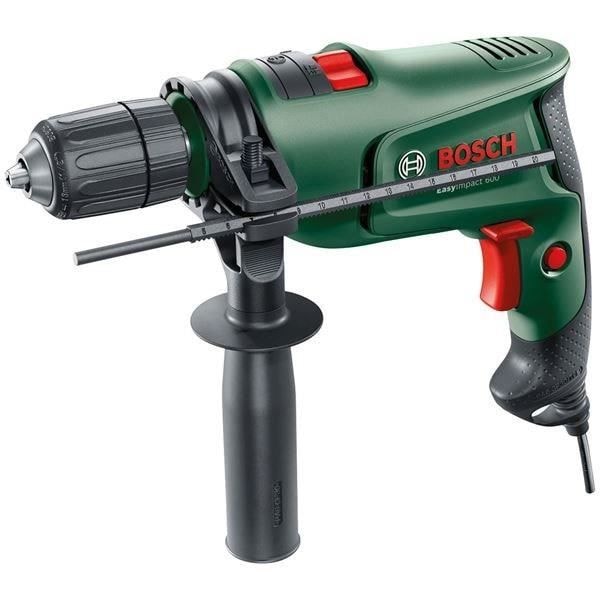 Slagborr - EasyImpact - 600W - Automatisk chuck - 3000 varv/min - Lätt 1.7kg Grön